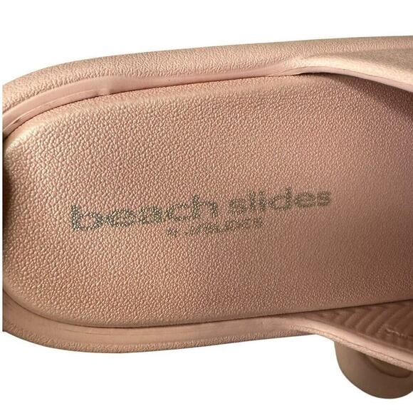 J Slides NEW Beach Slides Squish Pink EVA Size 8 - Picture 4 of 7